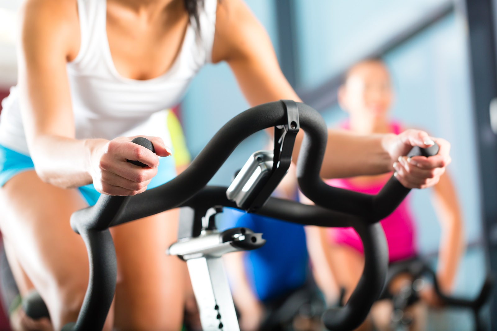 Aula de bike indoor